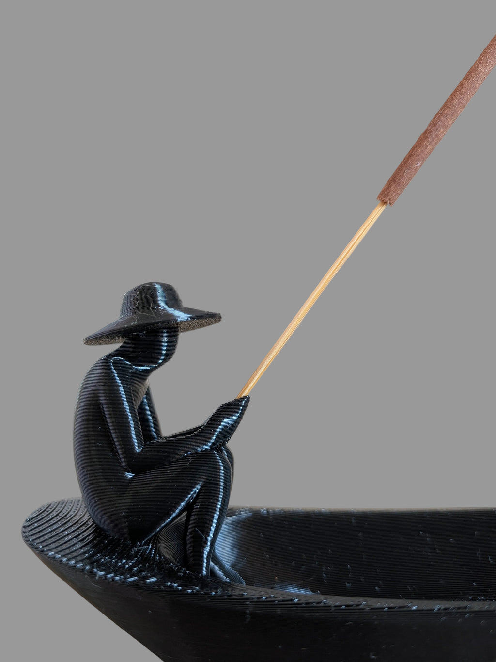 Kit 2 Porta Incenso Barca Zen – Decorazione Artigianale Made in Italy