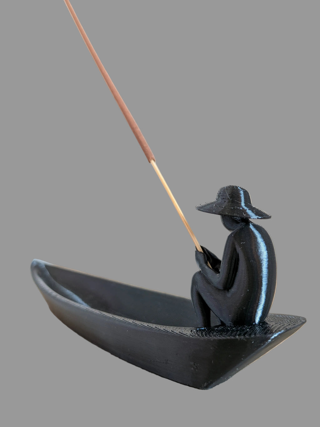 Kit 2 Porta Incenso Barca Zen – Decorazione Artigianale Made in Italy