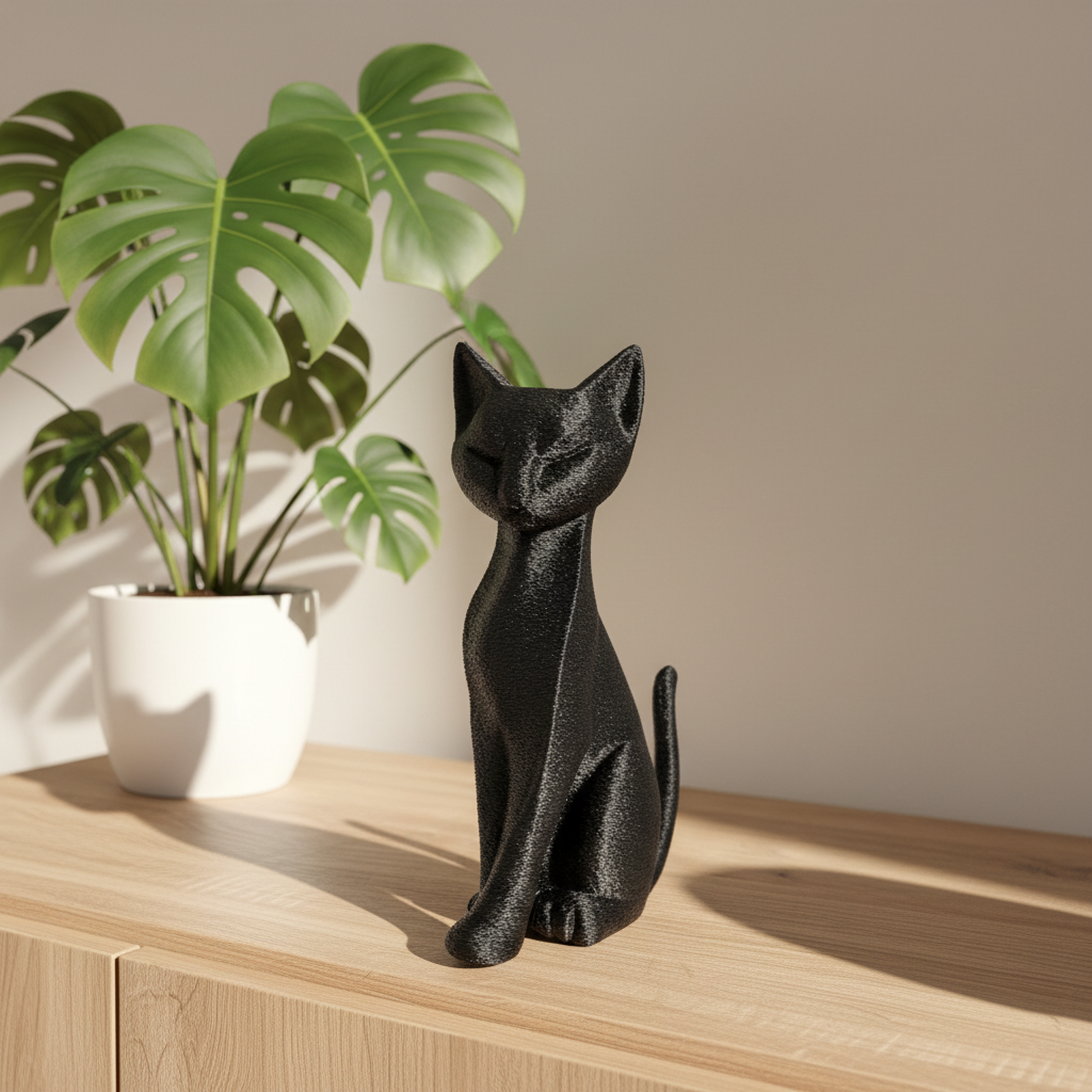 Gatto – Credenza con Monstera