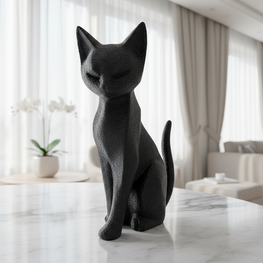 Gatto – Marmo e Luce Naturale